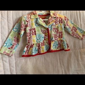 Apple Bottoms Baby Girls Jacket  18 months
